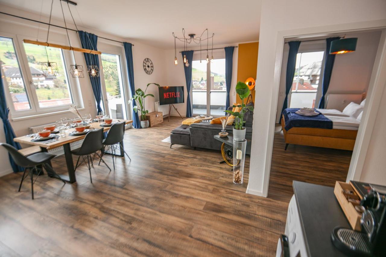 Penthouse I 106 Qm I 2 Balkone I Boxspring I Nespresso I Parkplatz Oberharmersbach